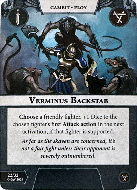 Verminus Backstab